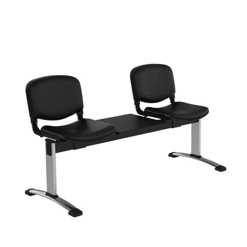 BANQUETTE D'ATTENTE ISO AVEC TABLETTE INTEGRANTE