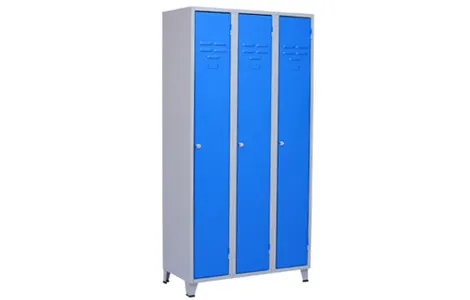 VESTIAIRE MET A 3 PORTES