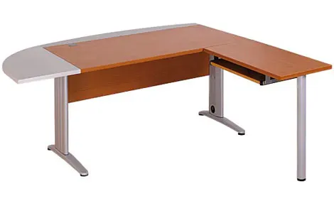 BUREAU DYNAMIC + EXT.F + EXT. L GAUCHE + RET. INTEGRE A PORTE CLAVIER