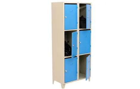 VESTIAIRE INDIV A 6 CASES