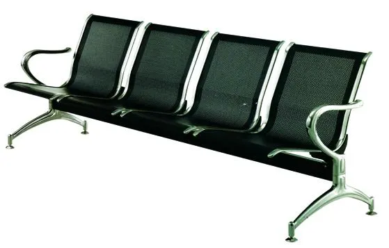 CHAISE ALA 4 PLACES NOIRE 2400x800MM